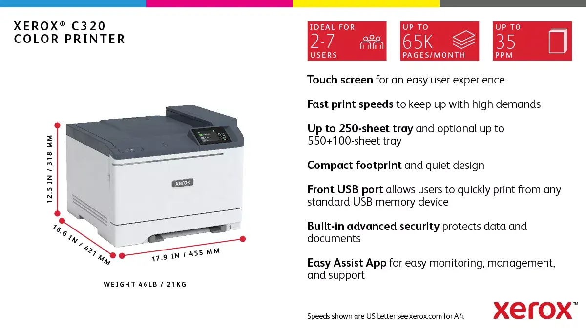 Принтер Xerox C320 Photo 6