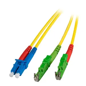 Оптоволоконный кабель EFB Elektronik O0937.30 E-2000 (LSH) LC OS2 30 м Желтый