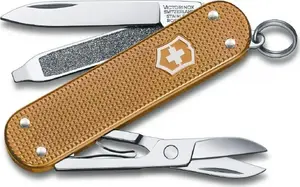 Pocket Knife Victorinox Classic SD Alox Wet Sand V-0.62 21.255G — Swiss Army multi-tool, small blade, nail file, scissors