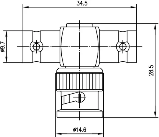 Connector BNC Telegärtner J01004C0616 Photo 2