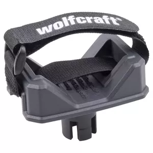 Accessory holder Wolfcraft 6891000 Universal vacuum type Black