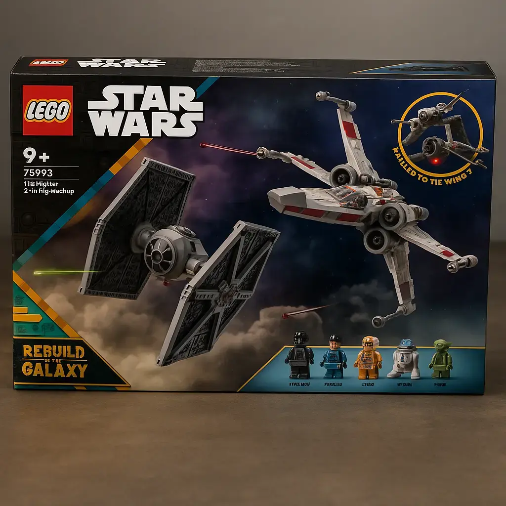 LEGO Star Wars Hybrid TIE Fighter X‑Wing 75393 Photo 2