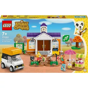 Construction toy LEGO 77052 Animal Crossing 'KK Plays at the Fairground' playset, collectible minifigures and accessories