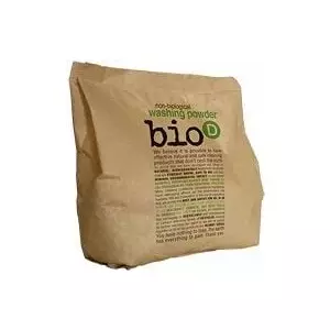 Veļas mazgāšanas pulveris Bio-D 1 kg (MPN: BIO01220) — ekoloģisks, bez fosfātiem