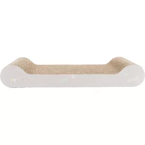 Cat nail sharpener Trixie Junior scratching cardboard 38x6x18 cm light grey
