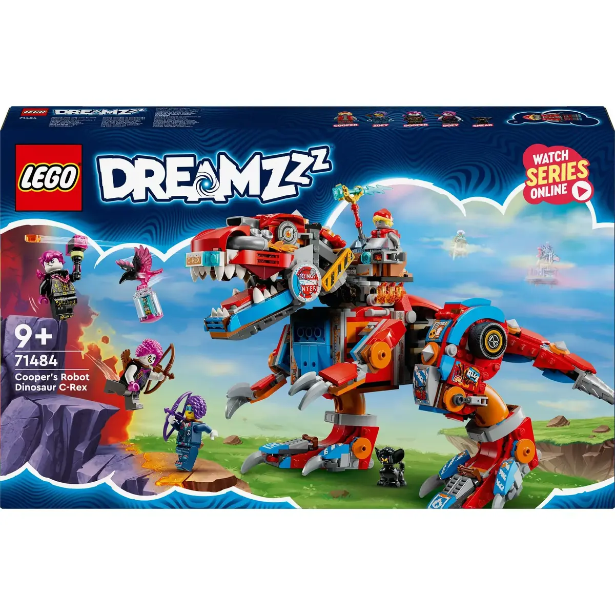 Būvniecības rotaļlieta LEGO Cooper`s Dino-Mech C-Rex