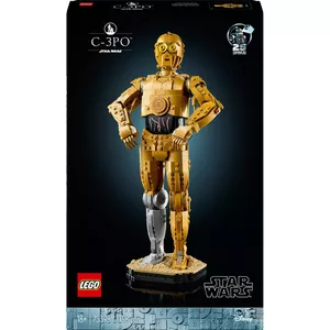 LEGO buildable figure Star Wars C-3PO model 75398 — 1,138 pieces, 380 mm display collectible