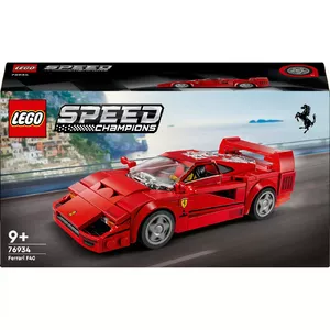 LEGO Speed Champions Ferrari F40 Supercar set 76934 — 1:24 scale, 318 pieces, includes 1 minifigure