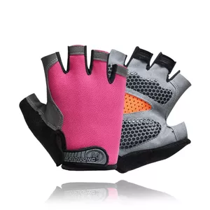Training gloves DANWA ML-231 Pink, full palm protection, pair, sizes available