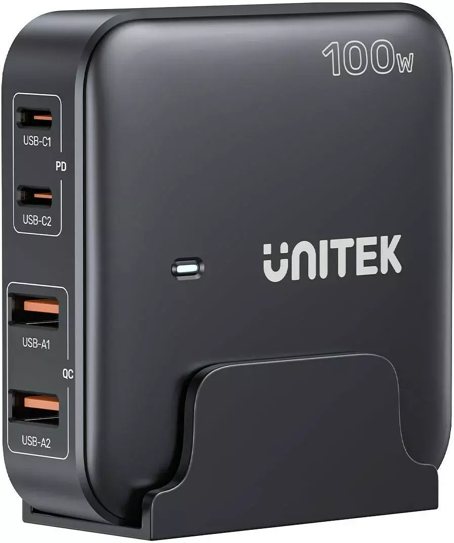 Unitek galda lādētājs P1229ABK01-EU 100W Photo 9