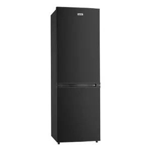 Frigelux fridge-freezer RC310NE, freestanding 304 L (211 L fridge / 93 L freezer), black, 182.5×59.5×59.5 cm, 39 dB, energy class E