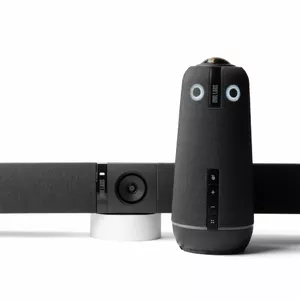 Система групповых видеоконференций Owl Labs Meeting Owl 4+ и Owl Bar — 360° 4K Ultra HD, CMOS, до 30 fps, Ethernet и Wi‑Fi, цвет Charcoal