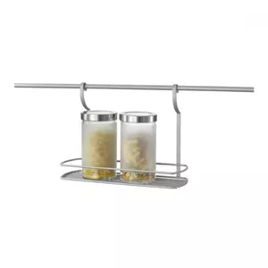 Uzglabāšanas plaukts METALTEX CITY 35×13×26 cm no nerūsējošā tērauda ar Polytherm® pārklājumu