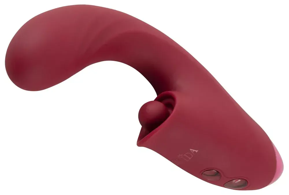 Вибратор Javida Silicone Purple — перезаряжаемый с двумя моторами Photo 5