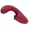 Вибратор Javida Silicone Purple — перезаряжаемый с двумя моторами Photo 5