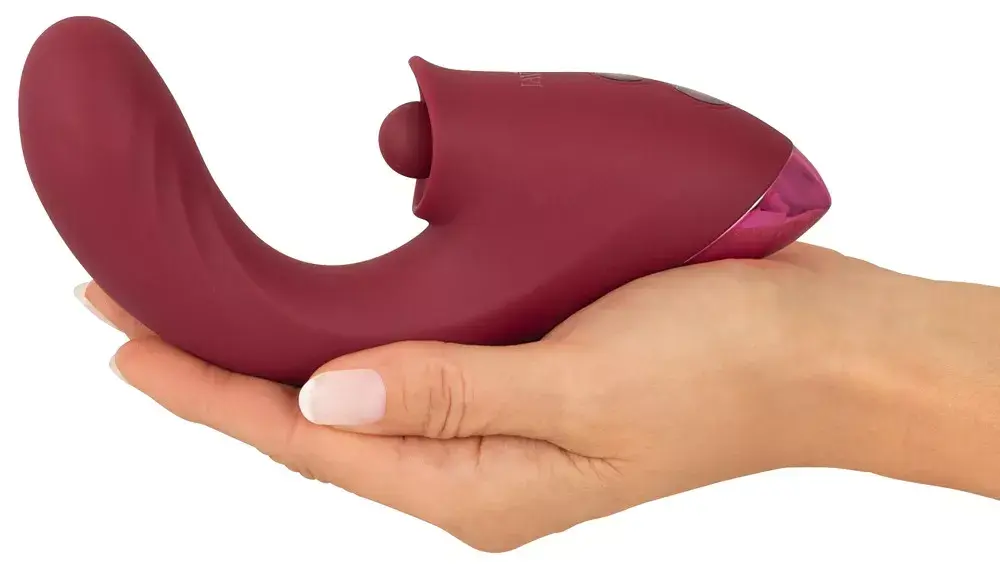 Вибратор Javida Silicone Purple — перезаряжаемый с двумя моторами Photo 6