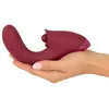 Вибратор Javida Silicone Purple — перезаряжаемый с двумя моторами Photo 6