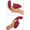 Вибратор Javida Silicone Purple — перезаряжаемый с двумя моторами Photo 7