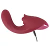 Вибратор Javida Silicone Purple — перезаряжаемый с двумя моторами Photo 9