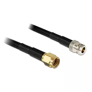 Коаксиальный кабель DeLOCK 88686 3м RP-SMA черный