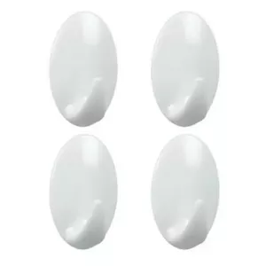Pašlīmējošu āķu komplekts METALTEX JUMBO 4 gab., 4 cm, PS plastmasa, pašlīmējoši (MPN IT0129.20.02)