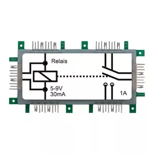 Electrical relay ALLNET 118367 Green Stainless steel White 1 A