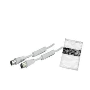 Coaxial Cable ShiverPeaks BS80208-128-15 15 m IEC White