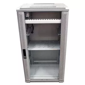 Server rack cabinet ALLNET 42U, 500 kg load, IP20, adjustable feet, cable management, grey
