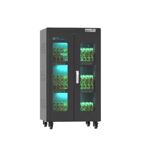 Портативный шкаф для устройств Good Connections ANTARES PRO N36C — чёрный, напольный, на 36 устройств, 3600 Вт общая мощность, 65 Вт на устройство