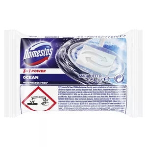 Туалетный блок Domestos Ocean 35 г — блок для унитаза Domestos, 35 г