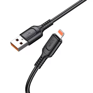Кабель для зарядки KAKU KSC-805 USB-A на Lightning 15W 2.4A 100 см черный