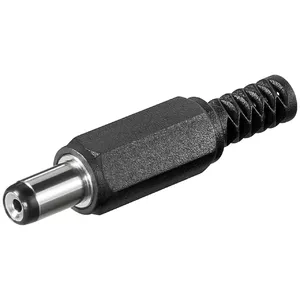 Goobay DC Plug 1.7 mm x 5.5 mm Black Male Connector