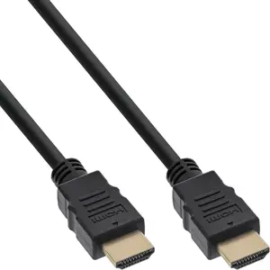 InLine HDMI cable HDMI High Speed with Ethernet male male black 10m