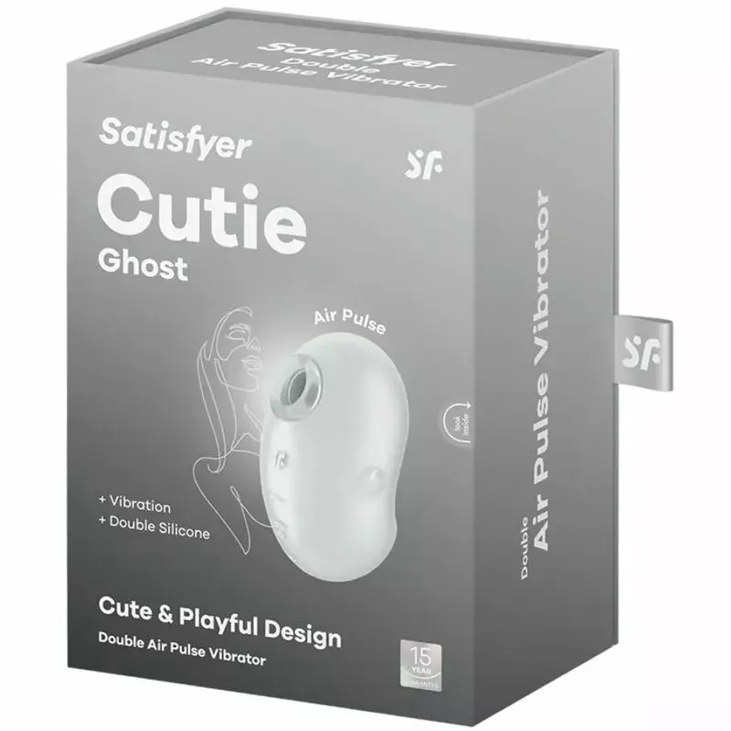 Satisfyer Cutie Ghost White lay-on vibrator Photo 5