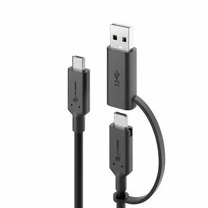 ALOGIC Elements Series USB-C к USB-C кабель с USB-A адаптером 1.2м 5A 10Gbps