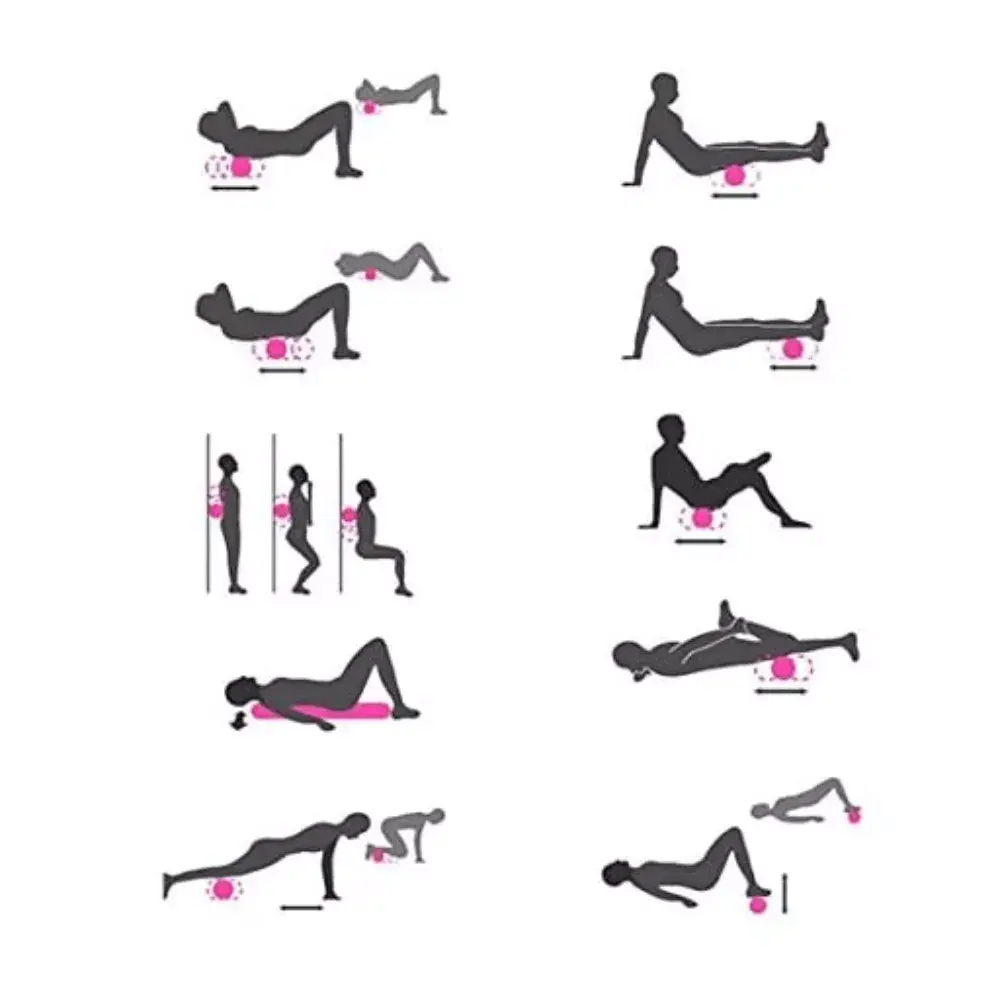 Foam Massage Yoga Roll THOMS THOMAS 33×13 cm Photo 2