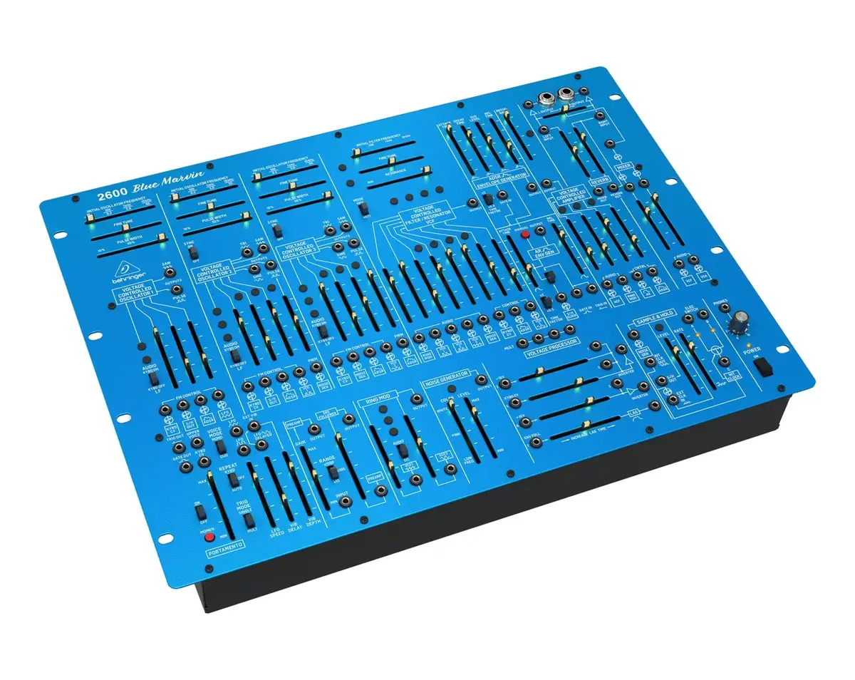 Behringer 2600 BLUE MARVIN 37 taustiņu sintezators Photo 4
