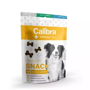 Лакомство для собак Calibra Veterinary Diets VD Vitality Support хрустящие кусочки 120 г — вкус насекомых, без зерна, взрослым