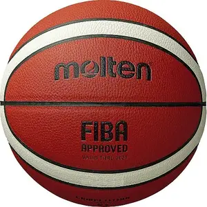 Basketbols MOLTEN B5G3800 izm. 5, brūna āda, iekštelpām un āra lietošanai, laminēta neslīdoša virsma