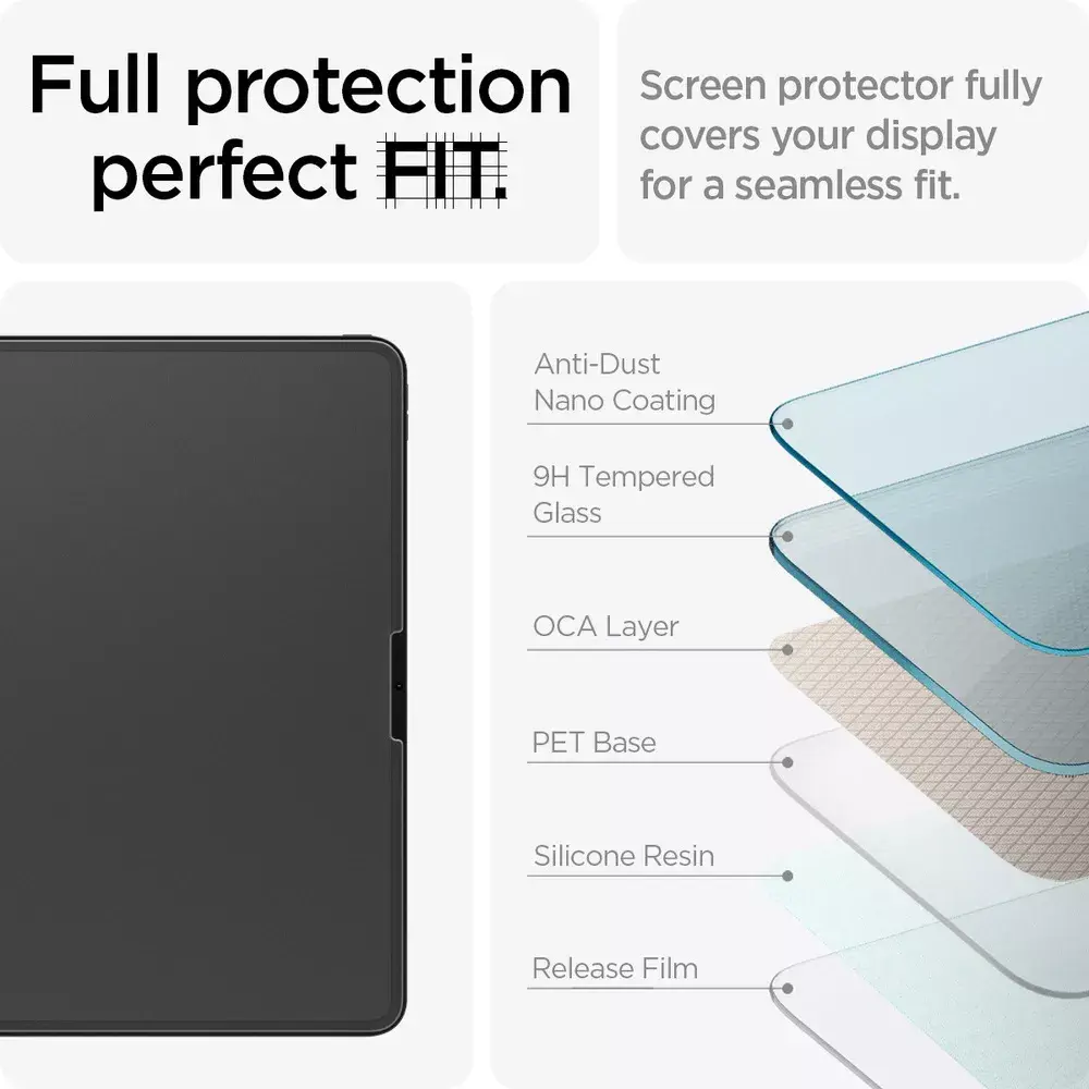 Spigen EZ Fit Paper-like защитная пленка для iPad Pro 11" Photo 12