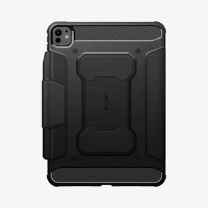 Фолио-чехол Spigen Rugged Armor Pro для iPad Pro 11" (2024) — черный
