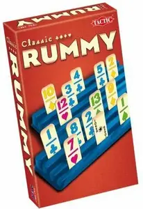 Путевая версия TACTIC Gra Rummy — компактный набор для Рамми (02743)