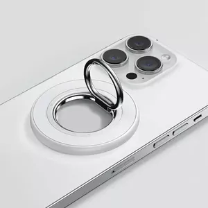 SODI divpusēja magnētiskā gredzena statīvs BM-350 balts, saderīgs ar MagSafe