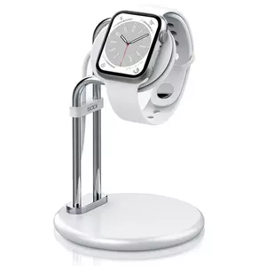 SODI Apple Watch statīvs SAW-300 sudraba — galda lādēšanas un izvietošanas statīvs Apple Watch