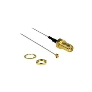 Koaksiālais kabelis DeLOCK 0.2m SMA/MHF