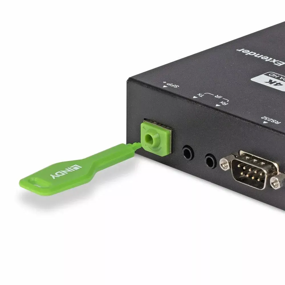 Port blocker key Lindy SFP, green Photo 3