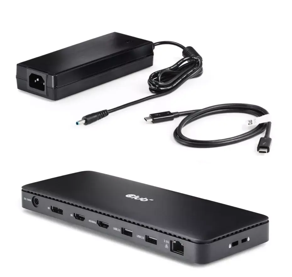 Docking Station DELOCK CLUB3D Thunderbolt 4 11-in-1 Photo 3