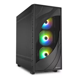 PC Case Sharkoon REBEL C80M RGB Midi Tower Black