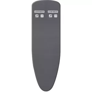 Накладная ткань Leifheit Thermo Reflect S/M Black — чехол для гладильной доски, отражающий термоматериал, размер S/M