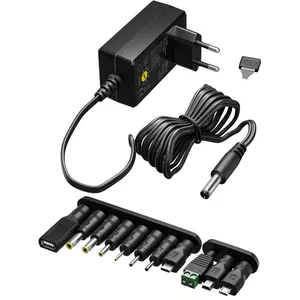 Сетевой адаптер Goobay 64568 Универсальный Черный 12В 2.25А 1.8м